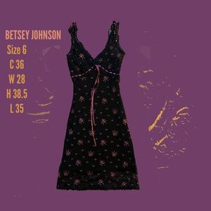Vintage Betsey Johnson New York dress Size 6